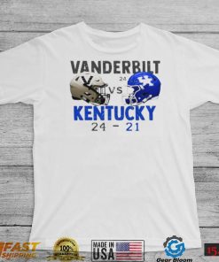 Vanderbilt 24 21 Kentucky football 2022 game day matchup final score shirt