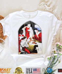 Victoria Arsenal Nativity Christmas Jumper T Shirt