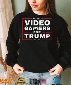 Video gamers for Trump 2024 shirt