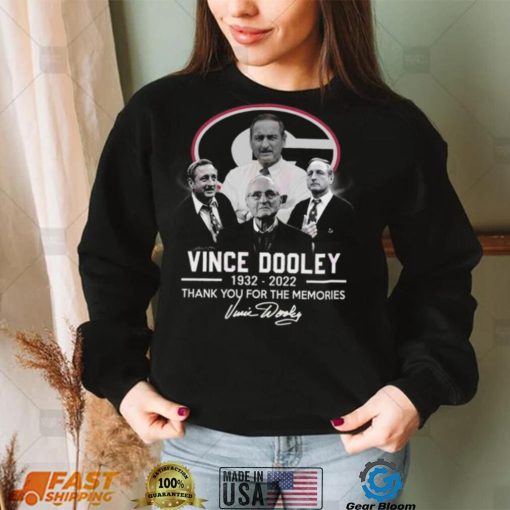 Vince Dooley 1932 – 2022 Thank You For The Memories T Shirt