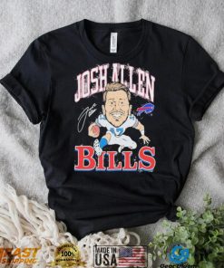 Vintage 17 Josh Allen Buffalo Bills Signature Shirt