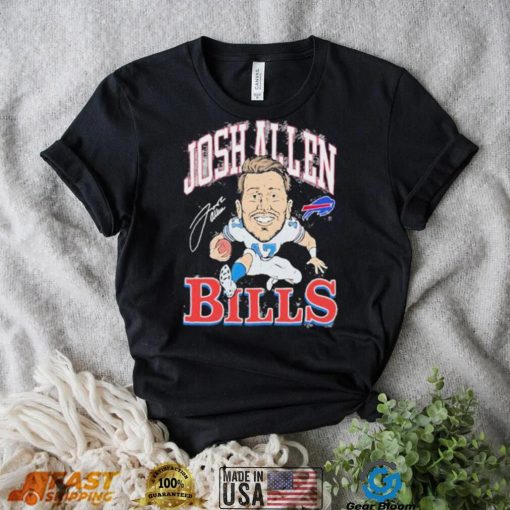 Vintage 17 Josh Allen Buffalo Bills Signature Shirt