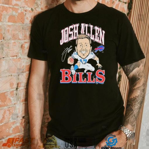 Vintage 17 Josh Allen Buffalo Bills Signature Shirt