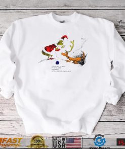 Vintage 1997 Dr. Seuss The Grinch Santa Claus shirt