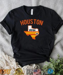 Vintage Houston Astros Baseball Team City Map Navy Sweatshirt