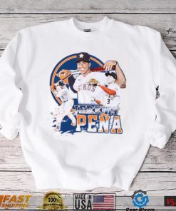 Vintage Jeremy Pena Astros Houston Astro World Series 2022 T Shirt