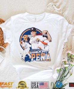 Vintage Jeremy Pena Astros Houston Astro World Series 2022 T Shirt