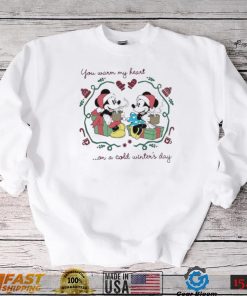 Vintage Mickey And Minnie Christmas Shirt