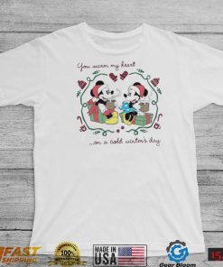 Vintage Mickey And Minnie Christmas Shirt