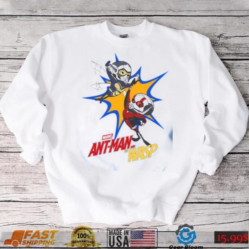 Marvel Chibi Comic Antman And The Wasp Unisex Sweatshirt