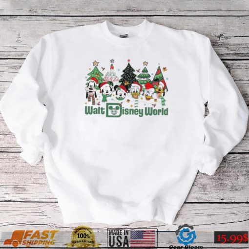 Walt disney world Christmas disneyworld Christmas shirt