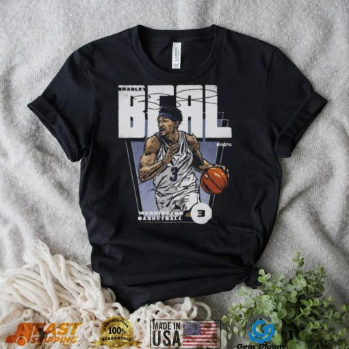 Washington Basketball Number 3 Bradley Beal Signatures 2022 Shirt