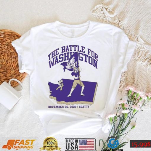 Washington Huskies the battle for Washington DAWG Territory shirt