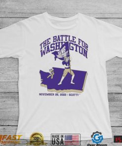 Washington Huskies the battle for Washington DAWG Territory shirt