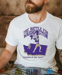 Washington Huskies the battle for Washington DAWG Territory shirt