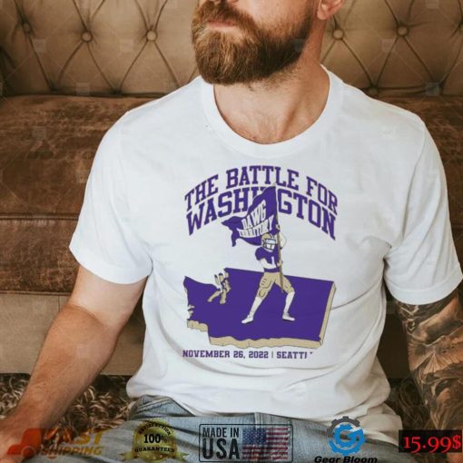 Washington Huskies the battle for Washington DAWG Territory shirt