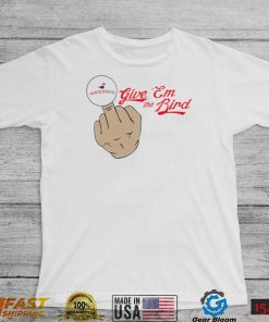 Waterbird give ’em the bird middle finger shirt