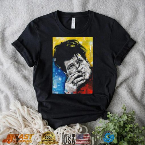 Watercolor Art Board Print Herman Brood Unisex T Shirt