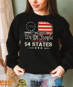 We The People 54 States American Flag Shirt