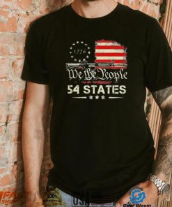 We The People 54 States American Flag Shirt