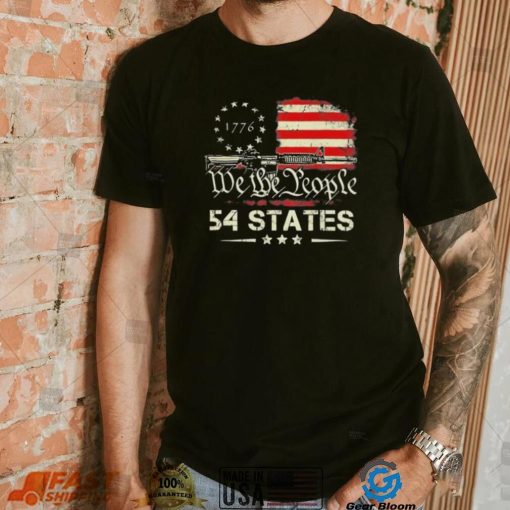 We The People 54 States American Flag Shirt