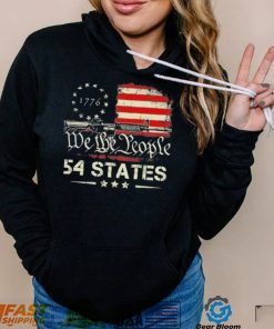 We The People 54 States American Flag Shirt