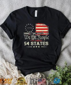 We The People 54 States American Flag Shirt