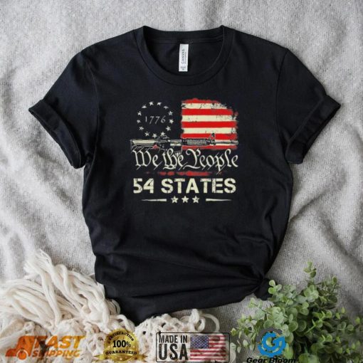 We The People 54 States American Flag Shirt