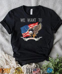 We Went To 54 States Eagles flag America President Biden T Shirt