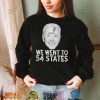 We Went To 54 States, Fingerprint President Biden T Shirt