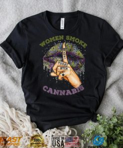 Weed Lips Not Today Bitch Cannabis , Women Smoking Shirt