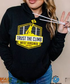 West Virginia Mountaineers Trust The Climb shirt