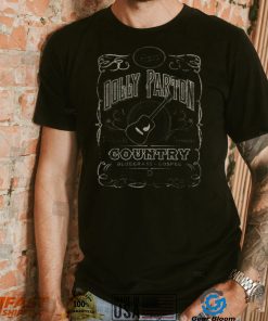 Whiskey Label Dolly Partons New Design T Shirt