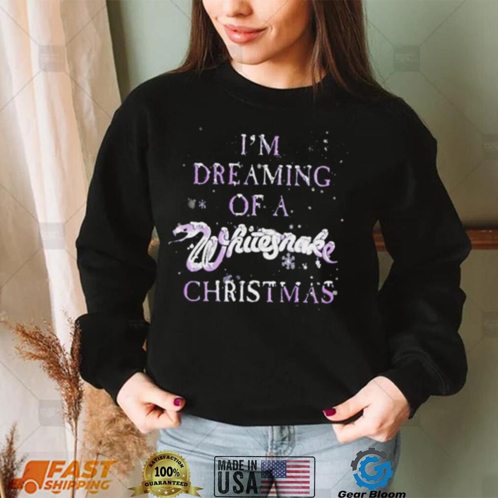Whitesnake I’m Dreaming Of A Whitesnake Christmas Shirt Whitesnake I’m Dreaming Of A Whitesnake Christmas Shirt