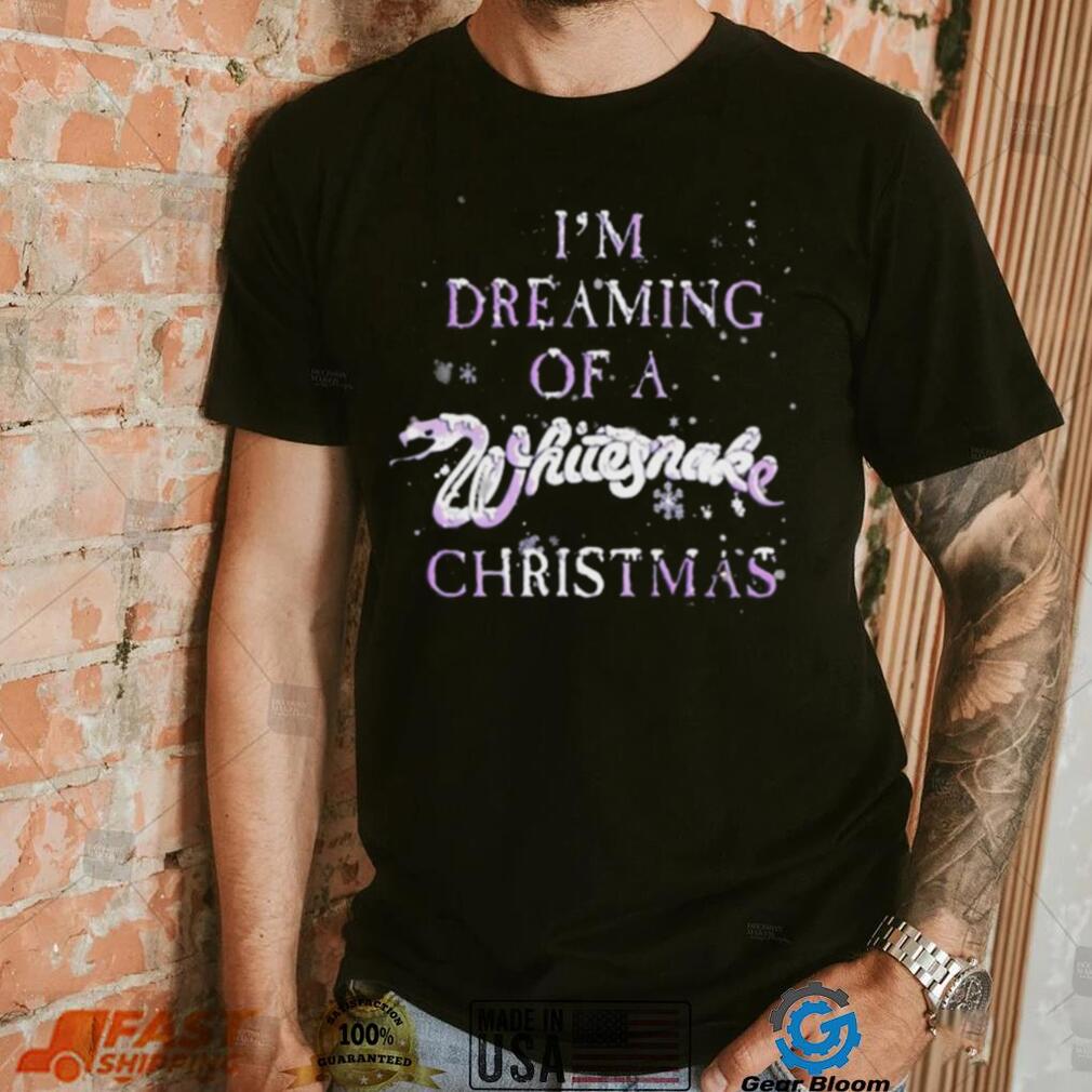 Whitesnake I’m Dreaming Of A Whitesnake Christmas Shirt Whitesnake I’m Dreaming Of A Whitesnake Christmas Shirt