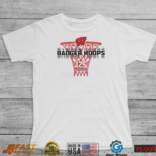 Wisconsin Badgers Basketball 125th Anniversary T Shirt