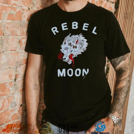 Wolf Rebel Moon 1886 logo shirt