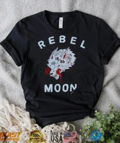 Wolf Rebel Moon 1886 logo shirt