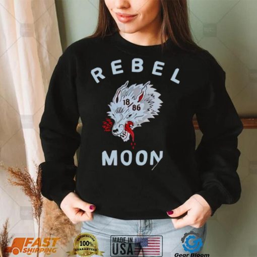 Wolf Rebel Moon 1886 logo shirt