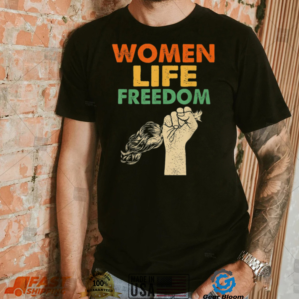 Women Life Freedom Iran Feminist Life Freedom New Design T Shirt ...