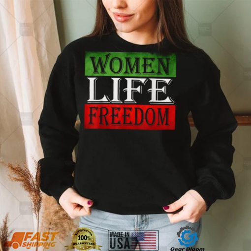 Women Life Freedom Mahsaamini Vintage New Design T Shirt