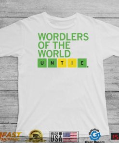 Wordlers Of The World Untie Shirt