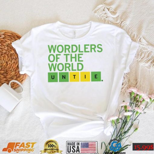 Wordlers Of The World Untie Shirt