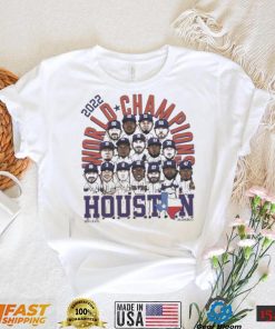 World Champions Houston Baseball Champs 2022 Caricature shirt