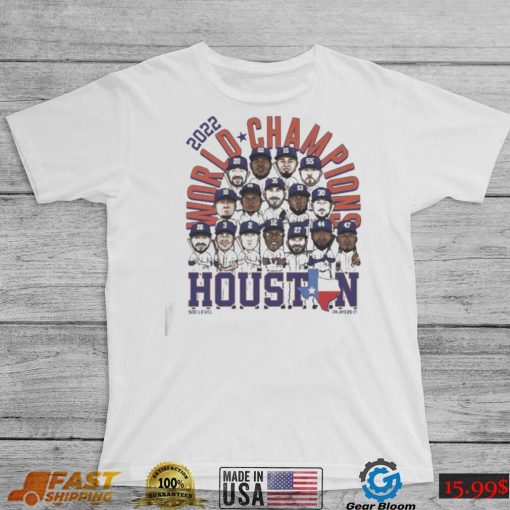 World Champions Houston Baseball Champs 2022 Caricature shirt