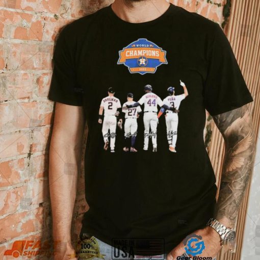 World Series 2022 Champions Bregman Altuve Alvarez And Jeremy Pena Shirt