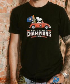 World Series Champions 2022 Snoopy And Woodstocks Houston Astros Shirt