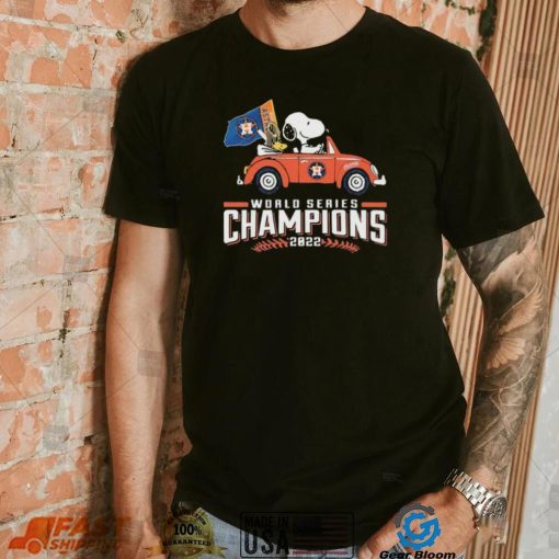 World Series Champions 2022 Snoopy And Woodstocks Houston Astros Shirt