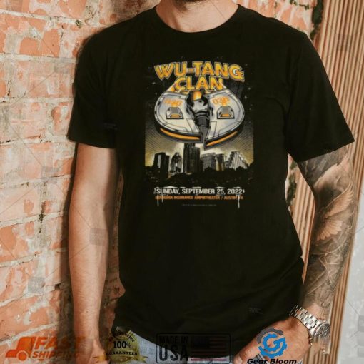 Wu Tang Clan Austin September 25 2022 Shirt