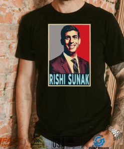 Rishi Sunak Vintage Portrait Prime Minister Unisex T Shirt